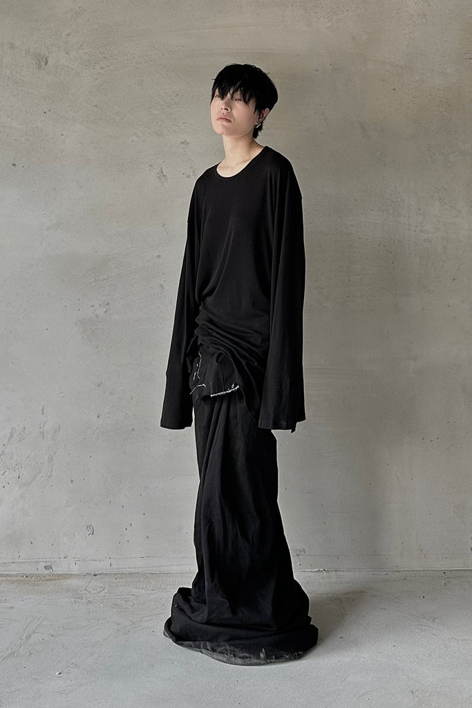 Long Sleeve Tee #BLACK Ref.1424 – oversizeunisex
