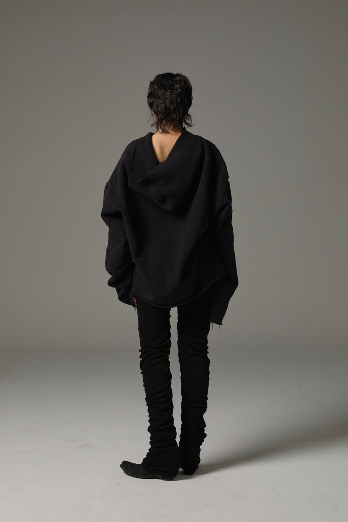 FW25 AMU UNISEX. Extra-Long Leggings Pants #BLACK