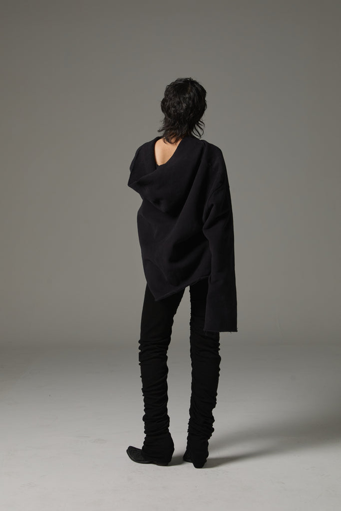FW25 AMU UNISEX. Extra-Long Leggings Pants #BLACK