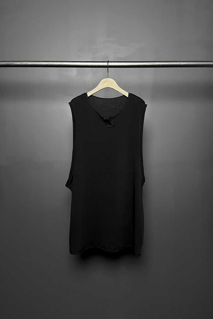 SS25 AMU Unisex Sleeveless Top #BLACK