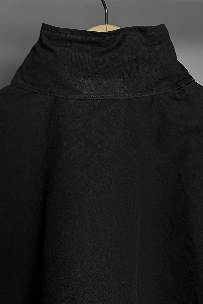 SS25 UNISEX AMU HOODIE CAPE #BLACK