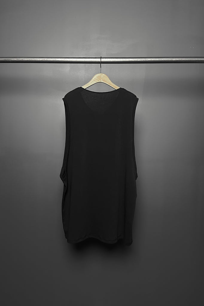 SS25 AMU Unisex Sleeveless Top #BLACK