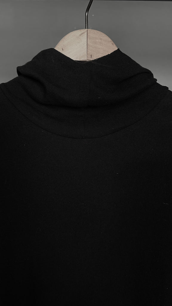 SS25 UNISEX AMU HOODIE T-SHIRTS #BLACK