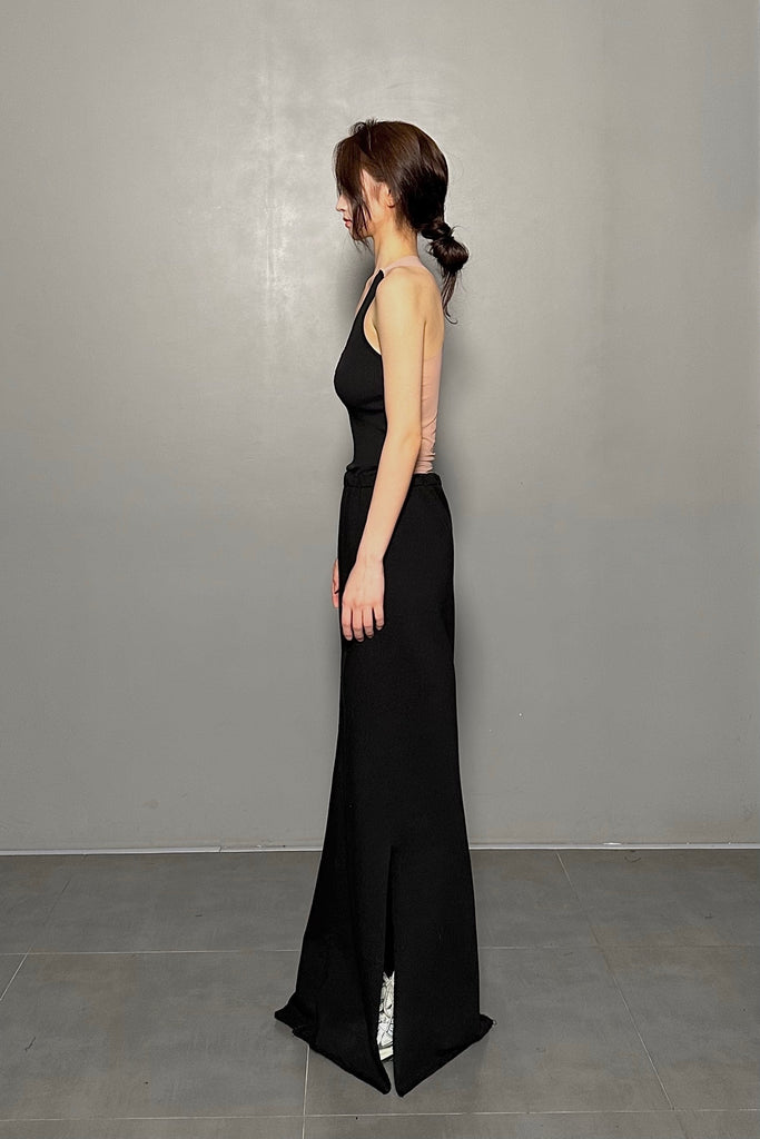 SS25 AMU Silhouette Sleeveless Top #WHITE [Pre-Order 20% OFF until 05/09]