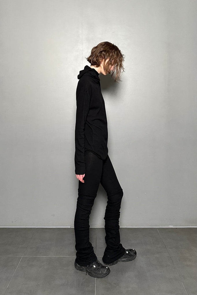 SS25 UNISEX AMU LONG PANTS #BLACK