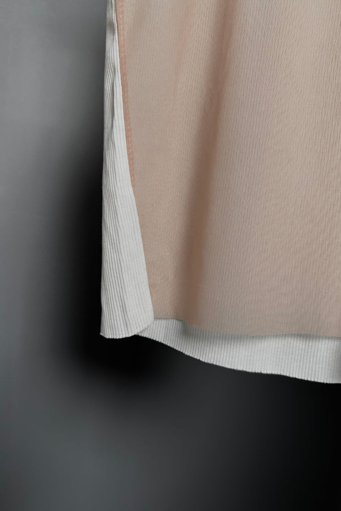 SS25 AMU Silhouette Sleeveless Top #WHITE [Pre-Order 20% OFF until 05/09]