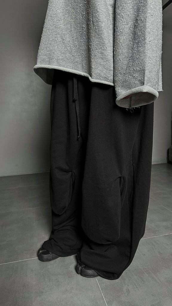 FW25 AMU Unisex. Textured Round-neck Tee (Reversible) #MELANGE