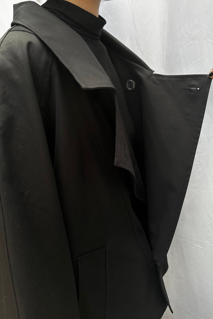 FW23 UNISEX OVERSIZED TRENCH COAT #BEIGE