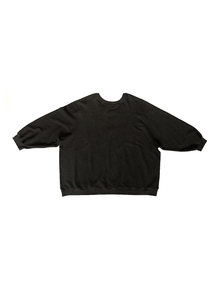 SS23 UNISEX VINTAGE WASHED OVERSZIED SWEATSHIRT #LIGHT GRAY