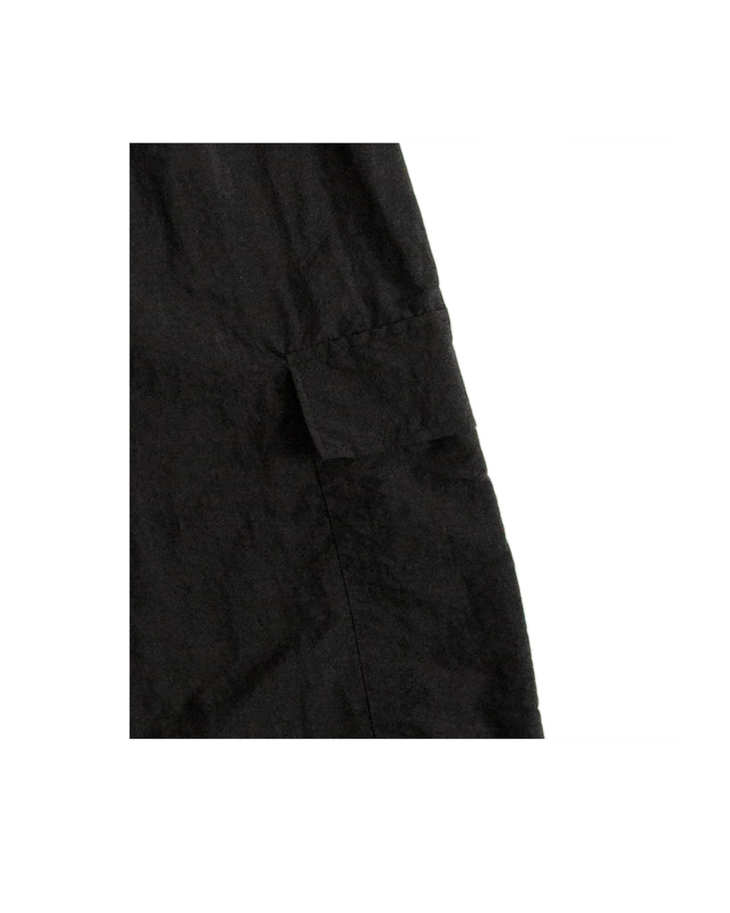 SS23 UNISEX WINDBREAKER CARGO PANTS #BLACK