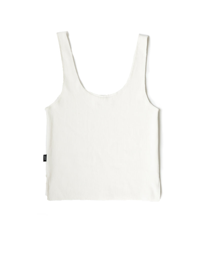 SS23 STITCHED SLEEVELESS #BLACK