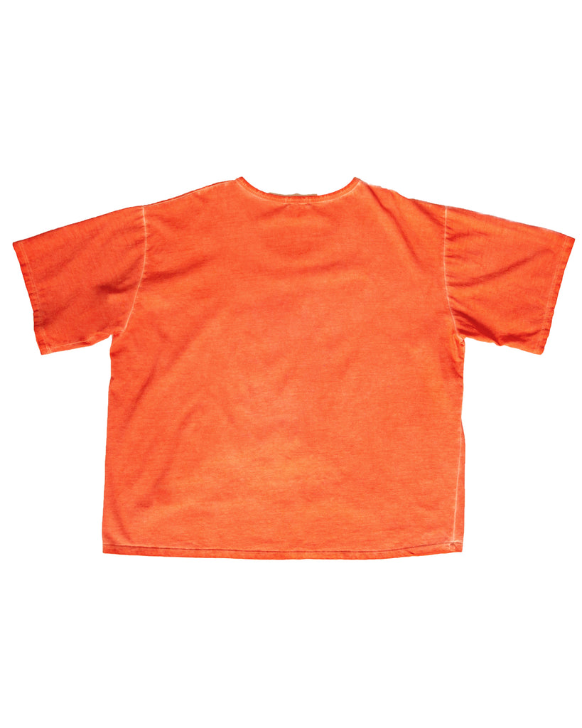 SS23 UNISEX VINTAGE DYED TEE (LARGE) #BLACK