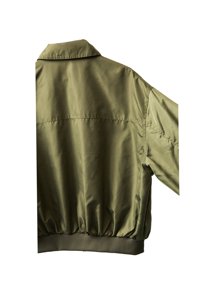 SS23 UNISEX OVERSIZED BOMBER JACKET #KHAKI