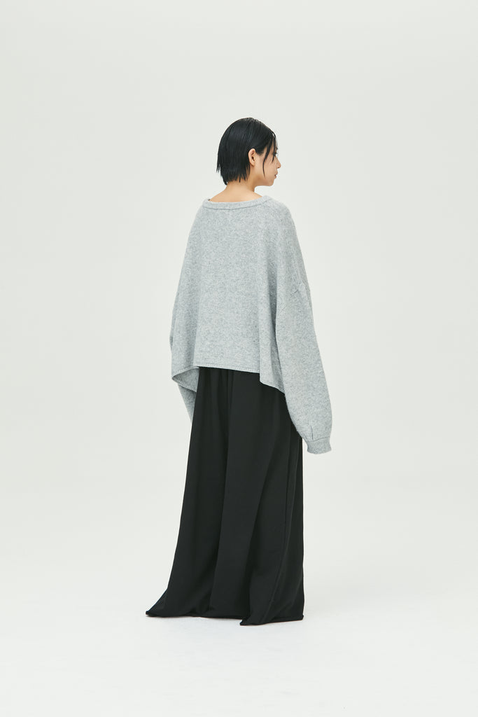 2023 UNISEX KNITTED JUMPER #GRAY [SEASON SALE 50% OFF]