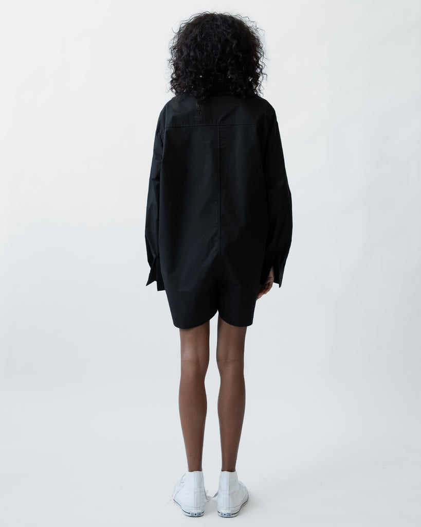 SS23 OVERSIZED SHIRT JUMPSUIT #WHITE