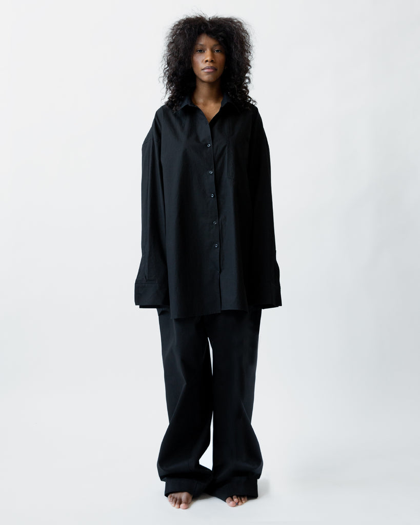 SS23 UNISEX OVERSIZED POCKET SHIRT #WHITE