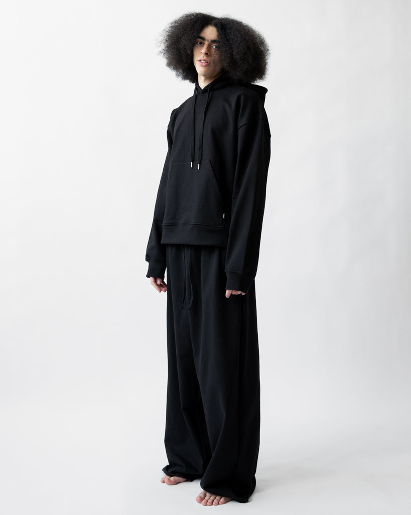SS23 UNISEX HEAVY WIDE LONG SWEATPANTS #BLACK [SEASON SALE 50% OFF]