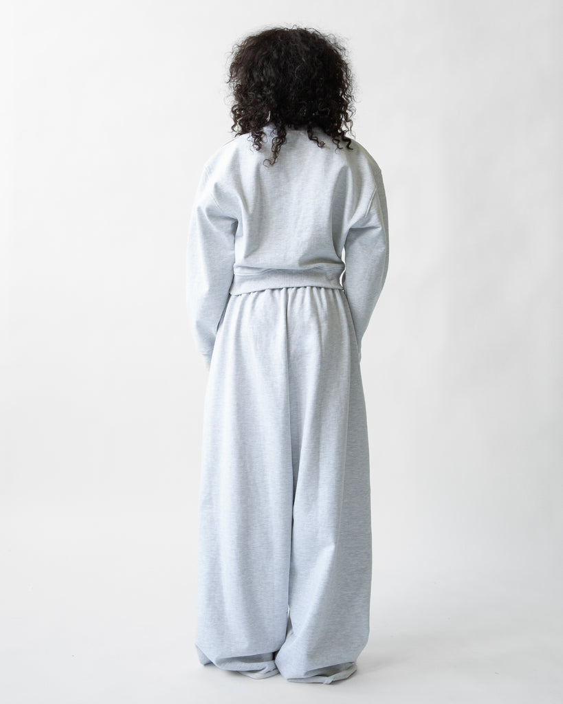 SS23 UNISEX HEAVY WIDE LONG SWEATPANTS #BLACK [SEASON SALE 50% OFF]