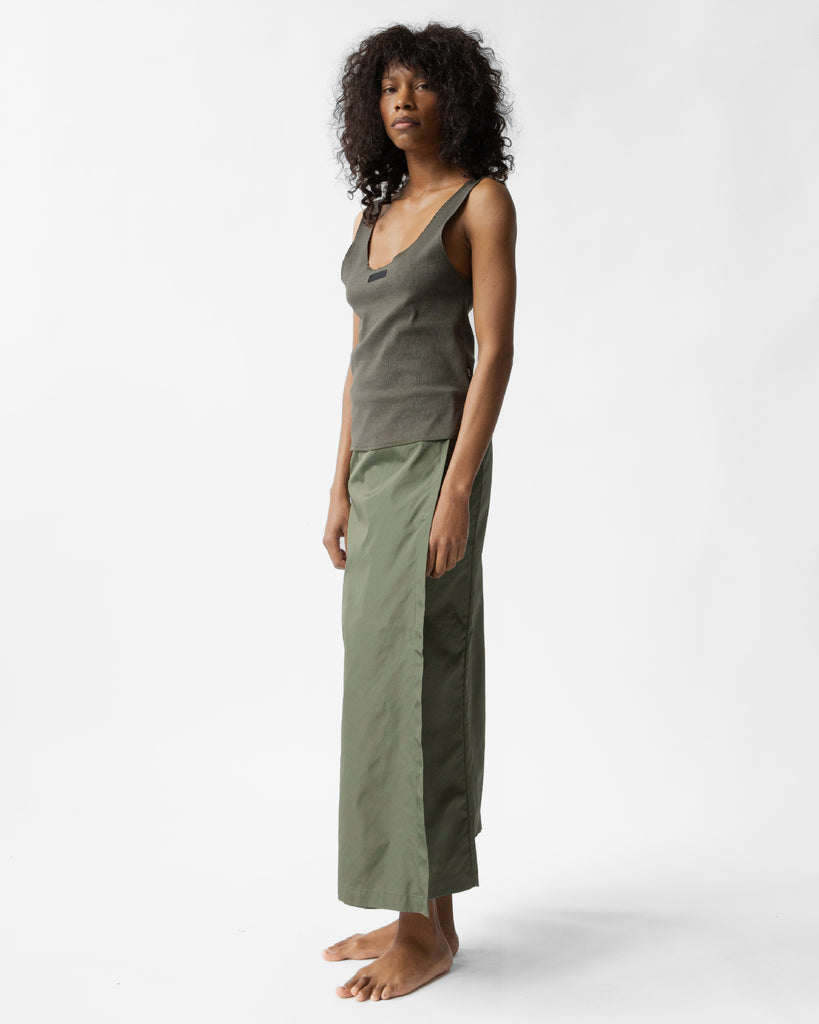 SS23 STITCHED SLEEVELESS #BLACK