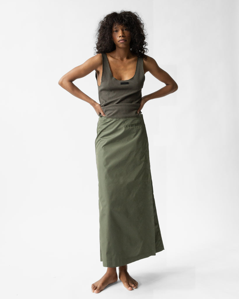 SS23 STITCHED SLEEVELESS #BLACK